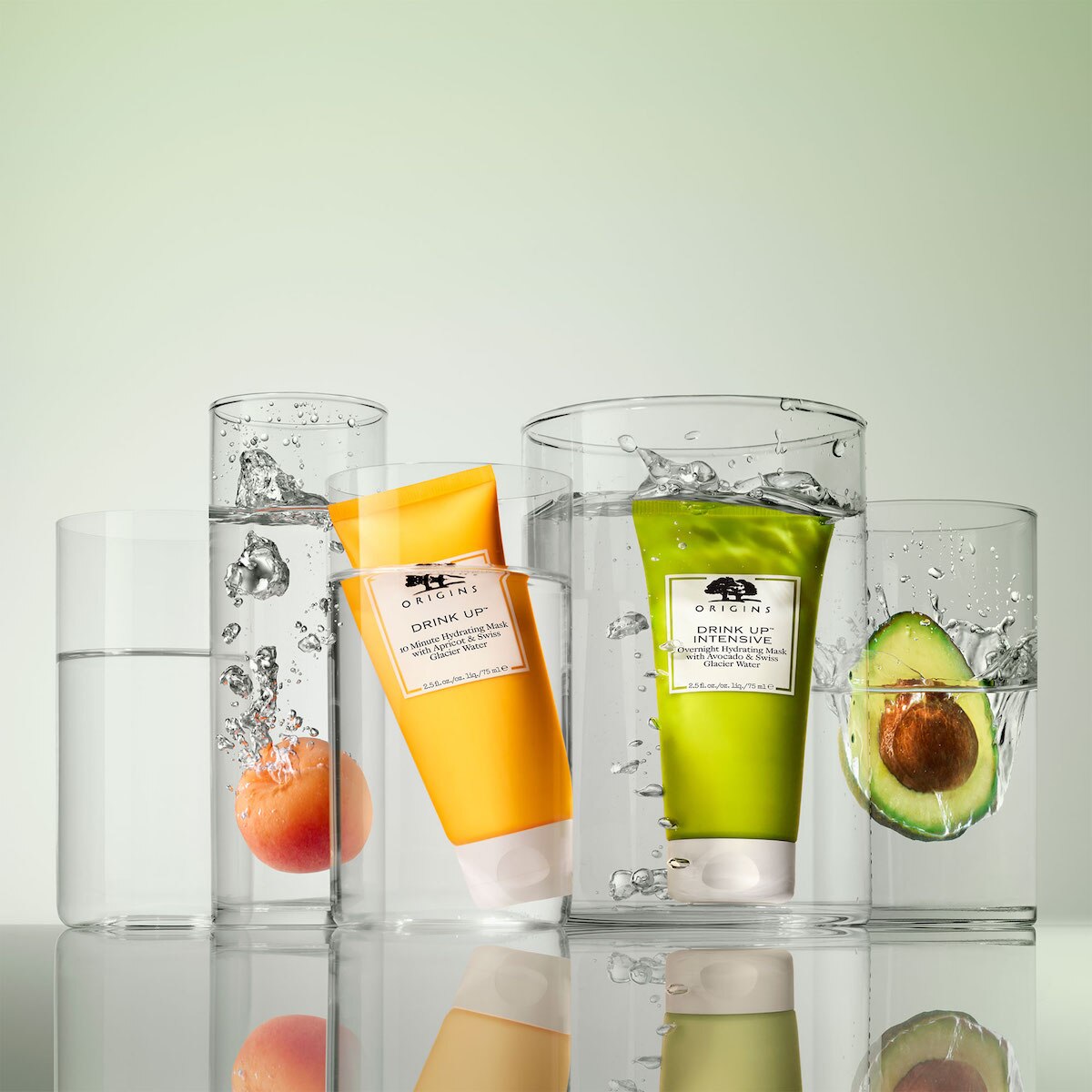 DRINK UP&trade; INTENSIVE OVERNIGHT HYDRATING MASK WITH AVOCADO & GLACIER WATER 75ML